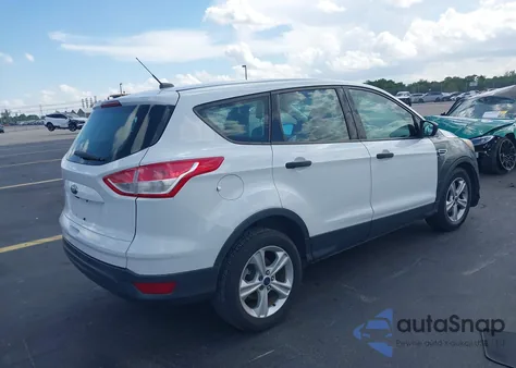 2016 Ford Escape S from USA, damaged, VIN 1FMCU0F78GUA55333